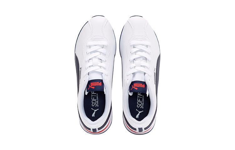 Lookbook (Preschool) Puma Turin Ii Jr Blue//Red 'White' 366773-23