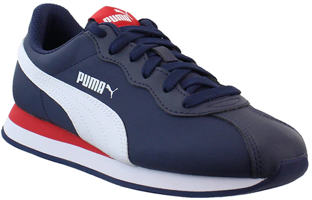 大童 Puma Turin Ii Nl 藍白紅 低筒運動鞋 Lookbook 大童 Puma Turin Ii Nl 藍白紅 低筒運動鞋