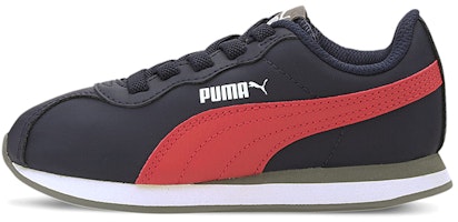 (Preschool) Puma Turin ll Low-Top Sneakers Black/Red/White 369852-07 (Preschool) Puma Turin ll Low-Top Sneakers Black/Red/White 369852-07
