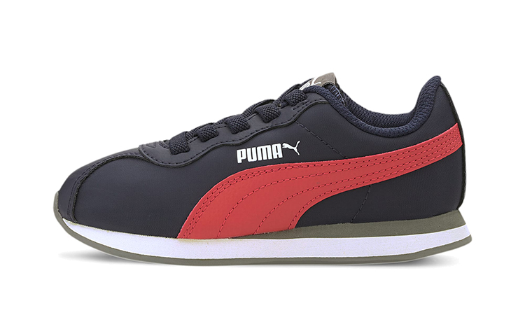 (Preschool) Puma Turin ll Low-Top Sneakers Black/Red/White 369852-07
