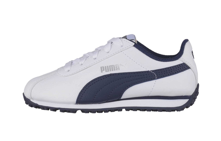 (Preschool) Puma Turin Ps Running Shoes White/Blue 361600-02