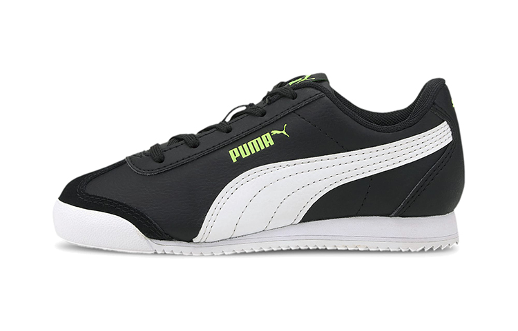 (Preschool) Puma Turino 'Black White Green' 372896-05