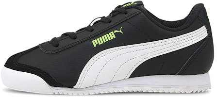 (Preschool) Puma Turino 'Black White Green' 372896-05 (Preschool) Puma Turino 'Black White Green' 372896-05