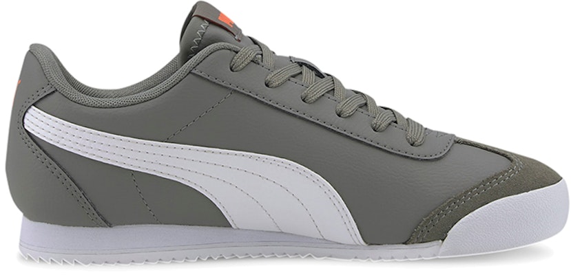 (Youth) Puma Turino Low Top Running Shoes Grey/White 372895-04 Order (Youth) Puma Turino Low Top Running Shoes Grey/White 372895-04