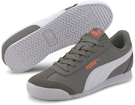 (Youth) Puma Turino Low Top Running Shoes Grey/White 372895-04 Purchase (Youth) Puma Turino Low Top Running Shoes Grey/White 372895-04