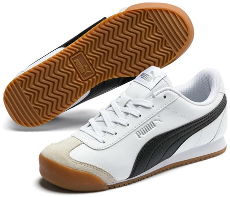 (Preschool) Puma Turino Low Top 'White Black' 372895-02 Lookbook (Preschool) Puma Turino Low Top 'White Black' 372895-02