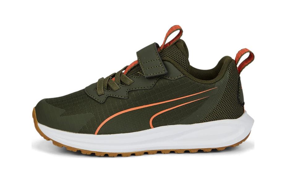 (Preschool) Puma Twitch Runner 'Olive' 377641-02