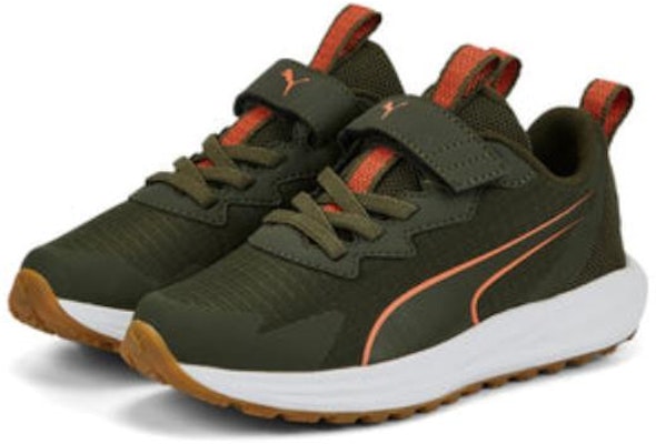 (PS) Puma Twitch Runner 'Olive' Lelaki kasut sukan 377641-02 Lookbook (PS) Puma Twitch Runner 'Olive' Lelaki kasut sukan 377641-02