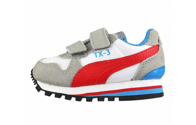 (Preschool) Puma TX-3 'Blue White Red Velcro' 357313-02
