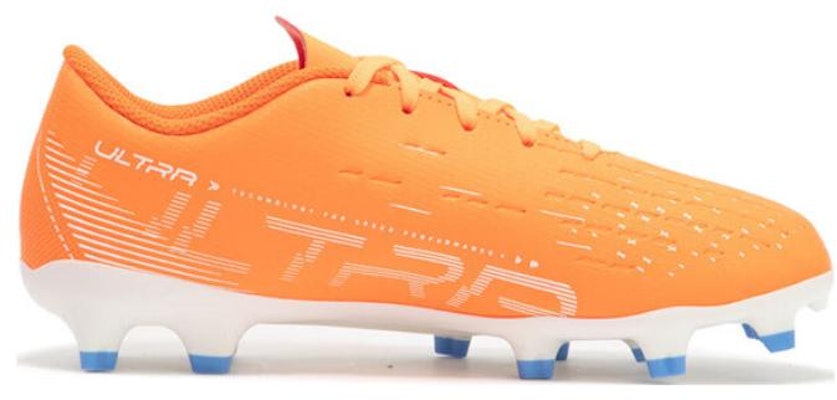 (Youth) Puma ULTRA Play FG AG 'Ultra Orange PUMA White Blue Glimmer' 107233-01 Order (Youth) Puma ULTRA Play FG AG 'Ultra Orange PUMA White Blue Glimmer' 107233-01