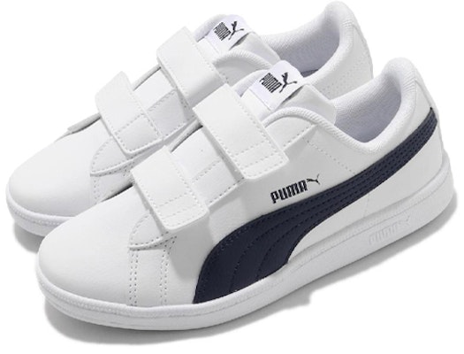 中童PUMA Baseline魔術貼休閒耐磨輕便低幫兒童板鞋白藍 Lookbook 中童PUMA Baseline魔術貼休閒耐磨輕便低幫兒童板鞋白藍