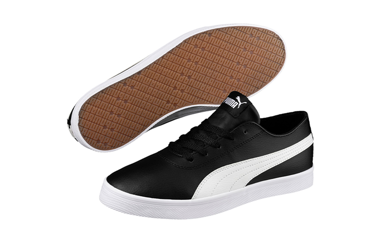 Lookbook (PS) プーマ アーバンSL ロー "ブラック/ホワイト" 366061-01