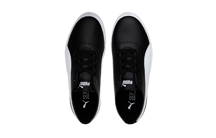 Shop (PS) プーマ アーバンSL ロー "ブラック/ホワイト" 366061-01