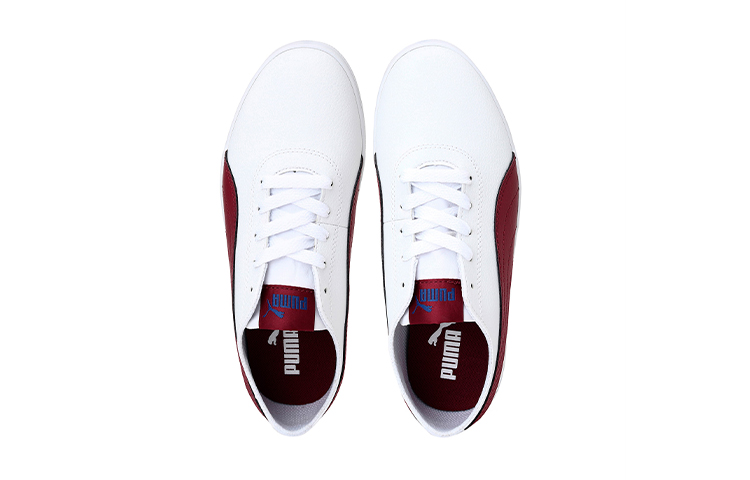 Lookbook (PS) プーマ アーバンSL ロー "白赤" (Puma Urban SL Low "白赤") 366061-10