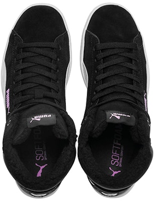 (PS) Sepatu Kasual Puma Vikky Mid Fur Fleeced Hitam/Putih 366854-01 Lookbook (PS) Sepatu Kasual Puma Vikky Mid Fur Fleeced Hitam/Putih 366854-01