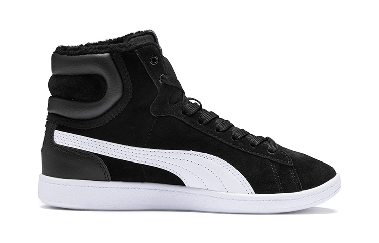 Order (PS) Puma Vikky Mid Fur Scarpe Casual Nero/Bianco 366854-01