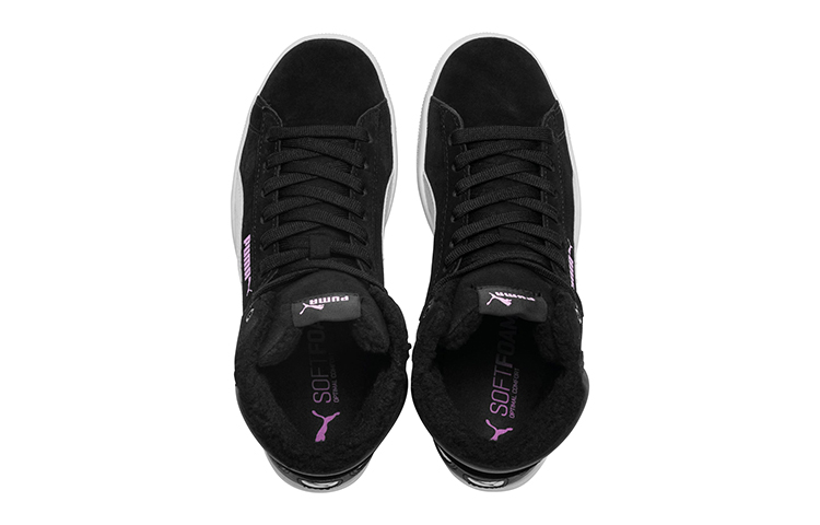 Lookbook (PS) Puma Vikky Mid Fur Scarpe Casual Nero/Bianco 366854-01