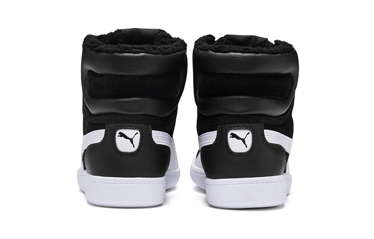 Shop (PS) Puma Vikky Mid Fur Scarpe Casual Nero/Bianco 366854-01
