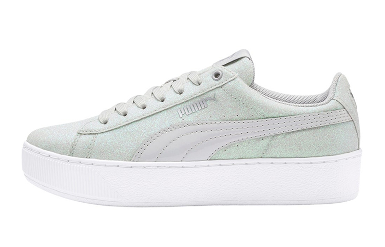 (Preschool) Puma Vikky Platform Glitz 'Green White' 366856-09
