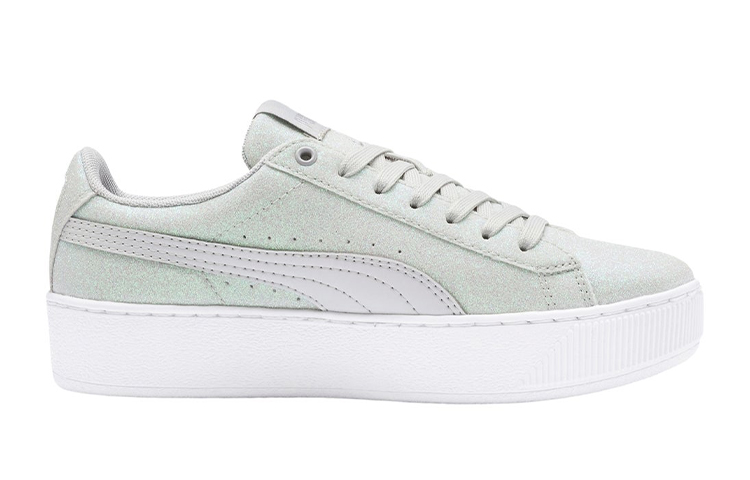 Order (PS) Puma Vikky Platform Glitz ''Vert Blanc'' 366856-09