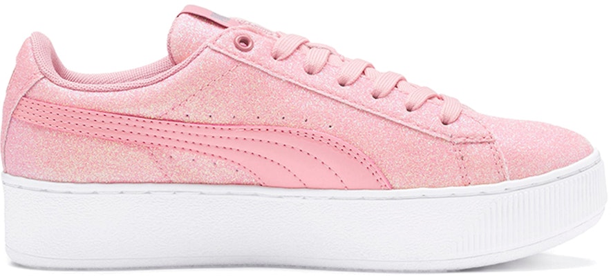 (Preschool) Puma Vikky Platform Glitz Jr Sneakers Pink 366856-07 Order (Preschool) Puma Vikky Platform Glitz Jr Sneakers Pink 366856-07