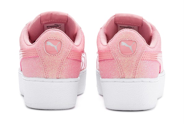 (Preschool) Puma Vikky Platform Glitz Jr Sneakers Pink 366856-07 Shop (Preschool) Puma Vikky Platform Glitz Jr Sneakers Pink 366856-07