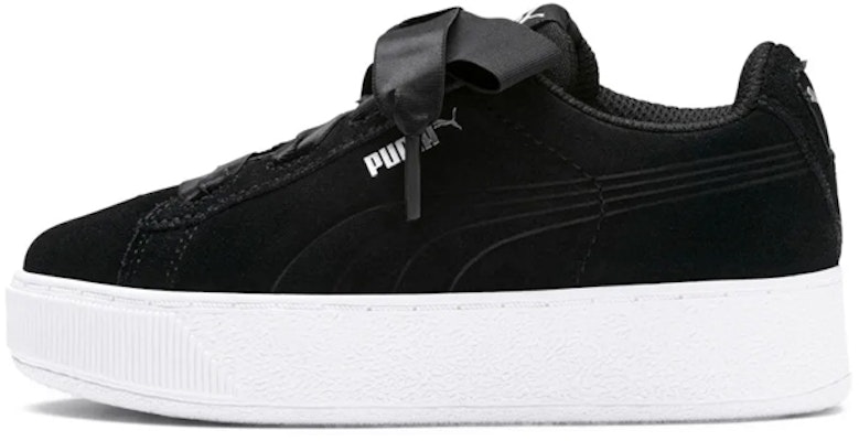 (PS) Puma Vikky Platform Ribbon Ac Ps Kasut Sneakers Hitam 367643-03 Buy (PS) Puma Vikky Platform Ribbon Ac Ps Kasut Sneakers Hitam 367643-03