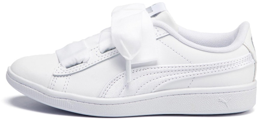 (Preschool) Puma Vikky Ribbon L Satin AC 'White' 369543-02 Buy (Preschool) Puma Vikky Ribbon L Satin AC 'White' 369543-02