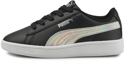 (Preschool) Puma Vikky v2 'Black Silver' 381839-02 (Preschool) Puma Vikky v2 'Black Silver' 381839-02