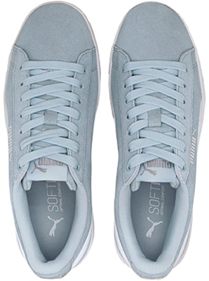 大童 PUMA Vikky v2 休閒 低筒 兒童板鞋 藍白 Lookbook 大童 PUMA Vikky v2 休閒 低筒 兒童板鞋 藍白