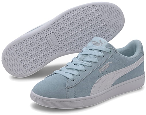 大童 PUMA Vikky v2 休閒 低筒 兒童板鞋 藍白 Purchase 大童 PUMA Vikky v2 休閒 低筒 兒童板鞋 藍白