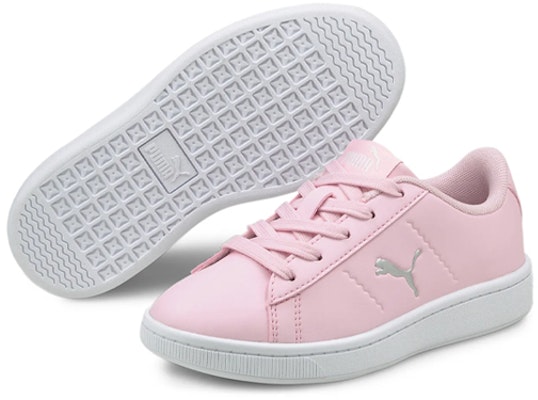 中童 PUMA Vikky v2 簡約舒適 休閒 低筒 兒童板鞋 粉 Lookbook 中童 PUMA Vikky v2 簡約舒適 休閒 低筒 兒童板鞋 粉