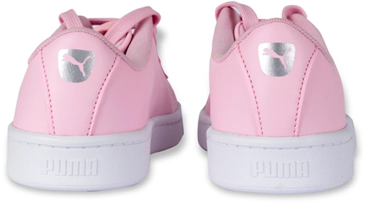 中童 PUMA Vikky v2 簡約舒適 休閒 低筒 兒童板鞋 粉 Shop 中童 PUMA Vikky v2 簡約舒適 休閒 低筒 兒童板鞋 粉