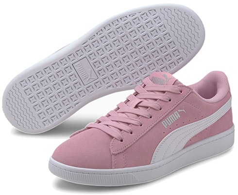 (JR) 푸마 비키 V2 스웨이드 핑크/화이트 (Puma Vikky V2 Suede 핑크/화이트) 370510-06 Purchase (JR) 푸마 비키 V2 스웨이드 핑크/화이트 (Puma Vikky V2 Suede 핑크/화이트) 370510-06