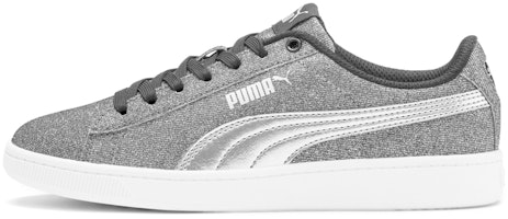 (Preschool) Puma Vikky v2 Glitz 'Black Silver' 370624-01 (Preschool) Puma Vikky v2 Glitz 'Black Silver' 370624-01