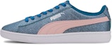 Buy 大童 PUMA Vikky v2 閃耀 休閒 低筒 兒童滑板鞋 藍粉白
