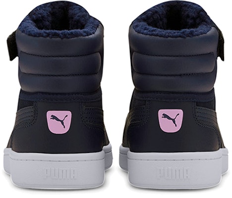 (Preschool) Puma Vikky V2 Mid Fur Fleeced Casual Board Shoes Blue/Pink 370623-04 Shop (Preschool) Puma Vikky V2 Mid Fur Fleeced Casual Board Shoes Blue/Pink 370623-04