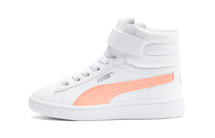 Buy (PS) 彪马Vikky v2中帮休闲鞋白色/橙色 370620-02