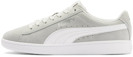 (Preschool) Puma Vikky v2 Suede 'Grey White' 370510-02 (Preschool) Puma Vikky v2 Suede 'Grey White' 370510-02
