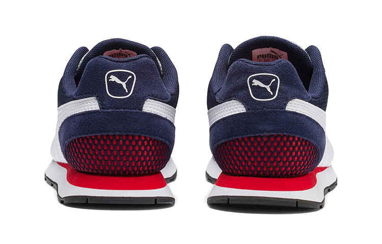 Shop (JR) Sepatu Lari Puma Vista Low Top Warna Biru/Putih/Merah 369539-02