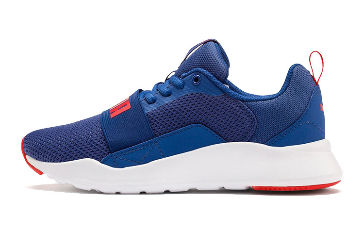 (Preschool) Puma Wired Imeva Jr Blue/Red/ 'White' 366901-08