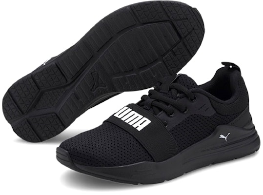 大童 Puma Wired Run Agile Imeva 黑 低筒運動鞋 Lookbook 大童 Puma Wired Run Agile Imeva 黑 低筒運動鞋