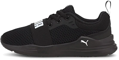 (Preschool) Puma Wired Run Running Shoes Black 374216-01 (Preschool) Puma Wired Run Running Shoes Black 374216-01