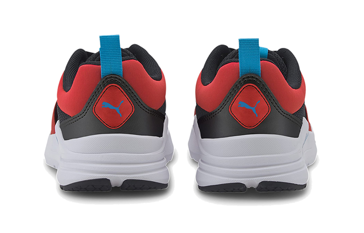 Shop (PS) Puma Wired Run Agile Imeva (Big) Schoenen Zwart/Rood/Wit 374433-02