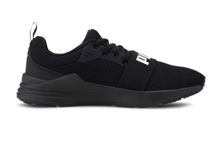 Order (PS) Puma Wired Run Agile Imeva Lage Sneakers Zwart 374214-01