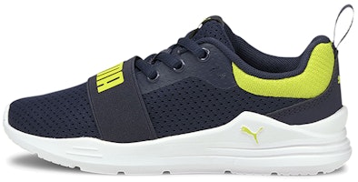 (Preschool) Puma Wired Run Little Kid 'Peacoat Sulphur Spring' 374216-07 (Preschool) Puma Wired Run Little Kid 'Peacoat Sulphur Spring' 374216-07