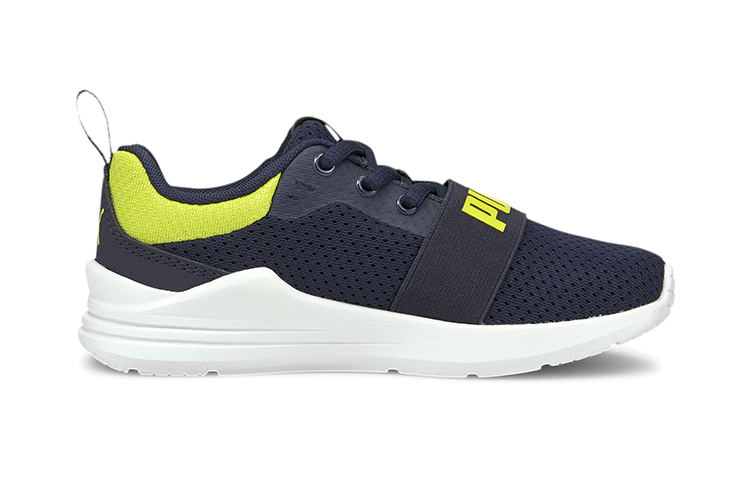 Order (PS) Puma Wired Run Kinderen ''Peacoat Sulphur Spring'' 374216-07