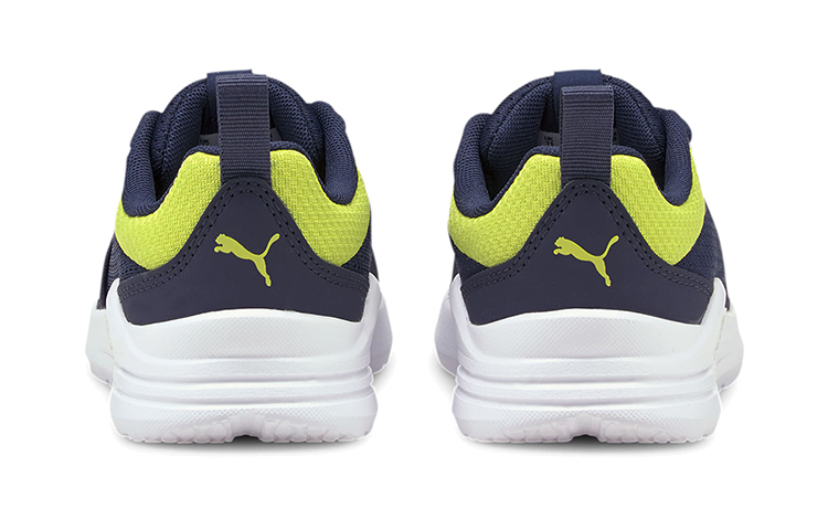 Shop (PS) Puma Wired Run Kinderen ''Peacoat Sulphur Spring'' 374216-07
