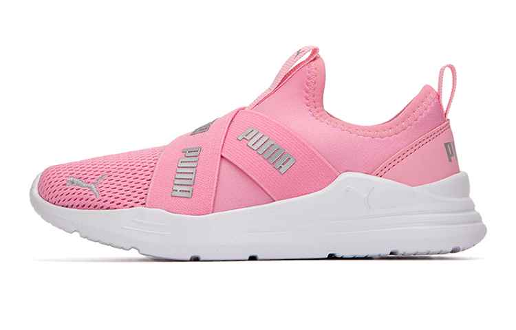 (Preschool) Puma Wired Run Slip On 'Prism Pink' 383733-01