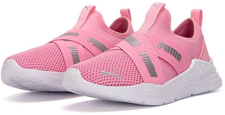 (PS) Puma Wired Run Slip On 'Prism Pink' Wanita 383733-01 Lookbook (PS) Puma Wired Run Slip On 'Prism Pink' Wanita 383733-01